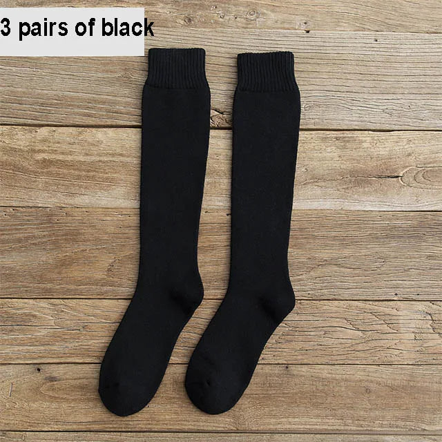 6-piece men’s winter compression knee-high socks