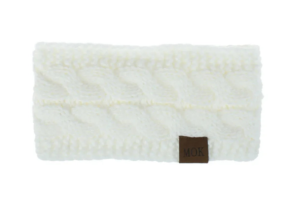 Plush Winter Headband – Soft, Warm & Stretchy Ear Warmer