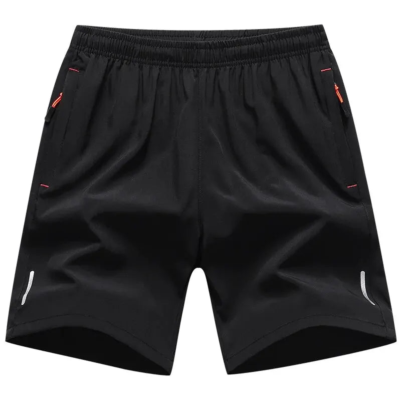 Men’s breathable summer sports shorts with elastic waist