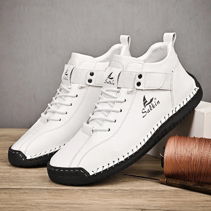 Breathable sneakers and ankle boots for men