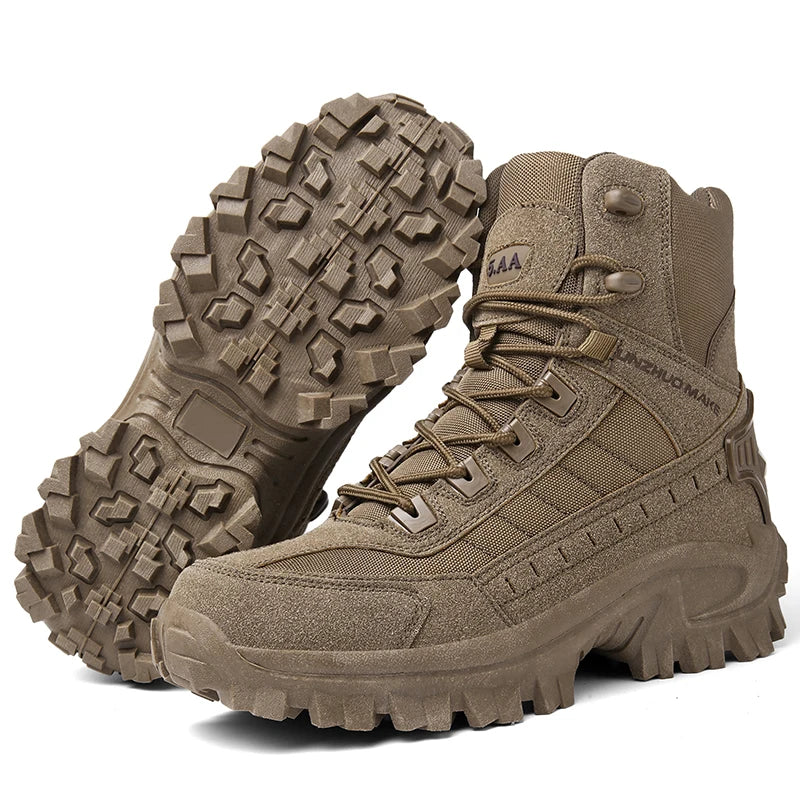 Wear-resistant ankle boots for hunting and walking