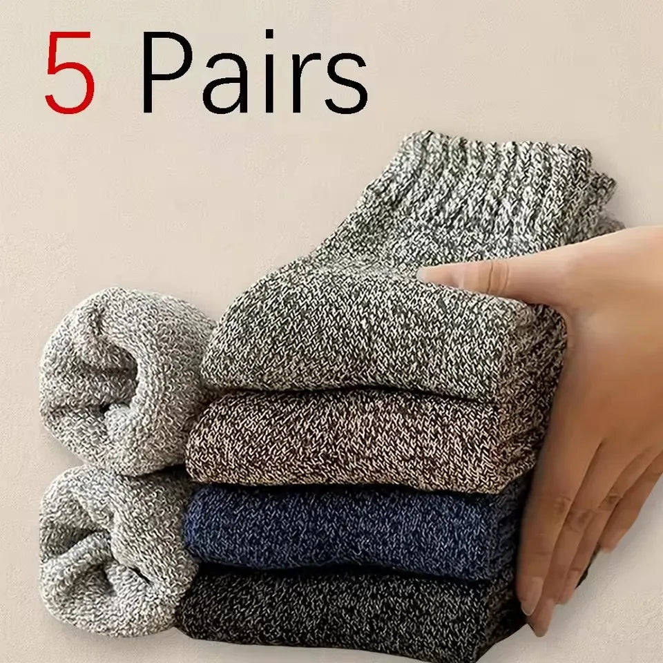 Cozy antifreeze cashmere casual socks