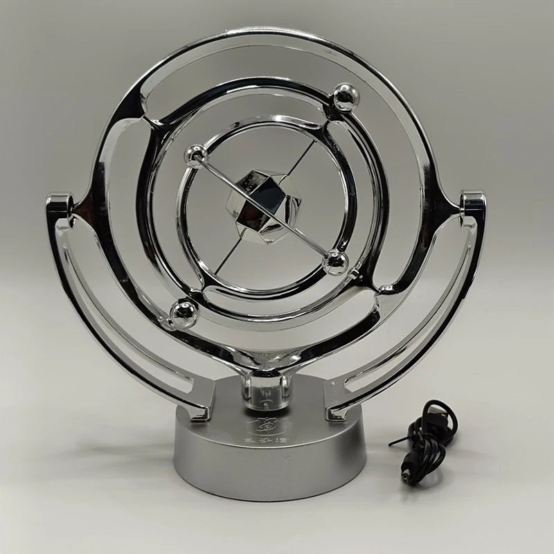 Electronic Perpetual Motion Model – Rotating Magnetic Swinger Celestial Newton Pendulum