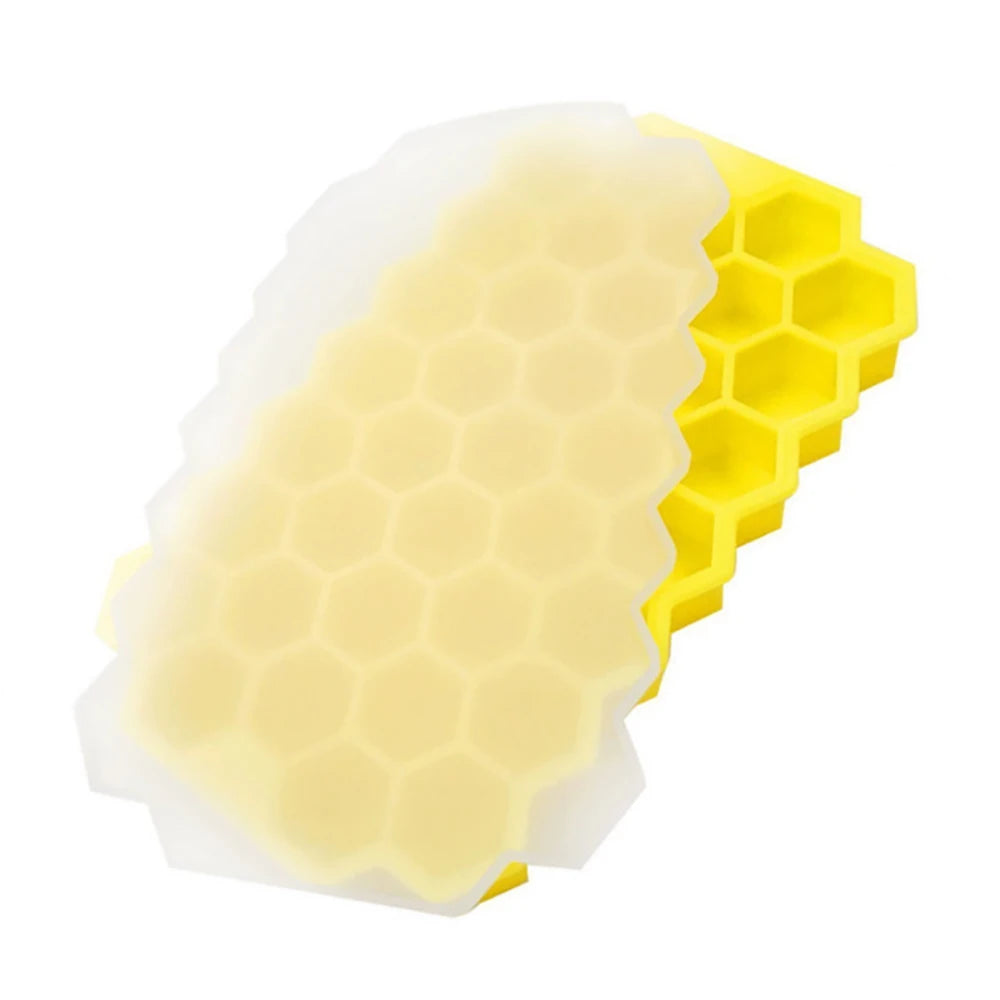 Silicone dessert and ice cube maker tray