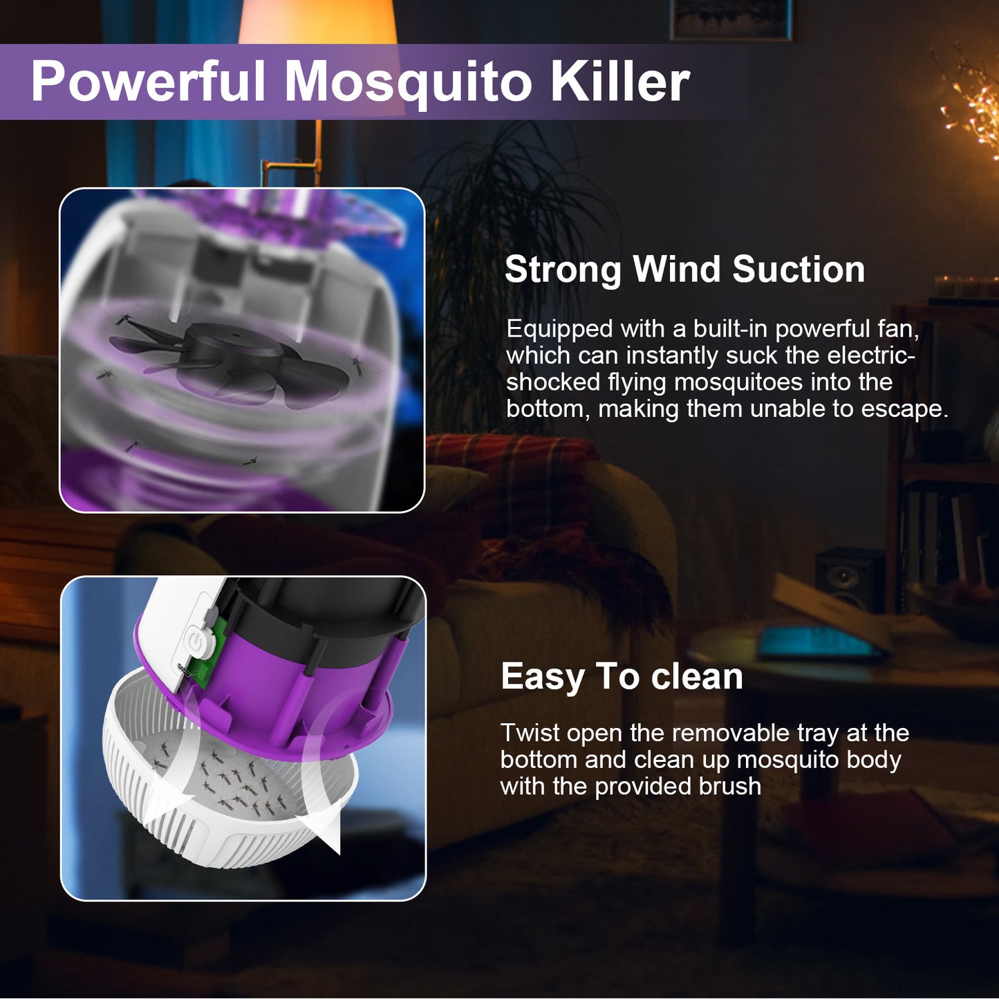 Electric Plug-in Mosquito Zapper Max