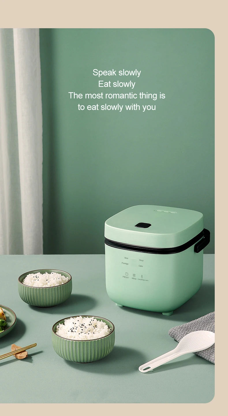 Small electric rice cooker with warming and steaming functions – Sanaf Cart