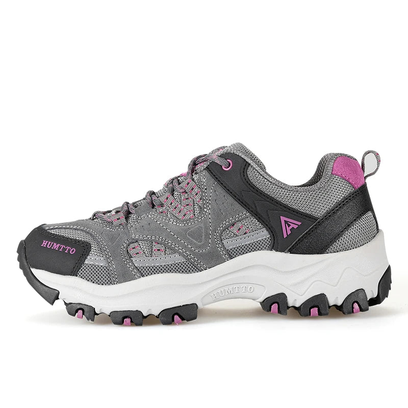 Unisex Outdoor Sneakers Wear-resistant Hiking Shoes For Men Women Non-Slip Tactical Climbing Shoes Breathable Trekking Sneakers