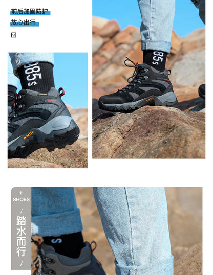 HUMTTO men’s winter hiking and climbing shoes