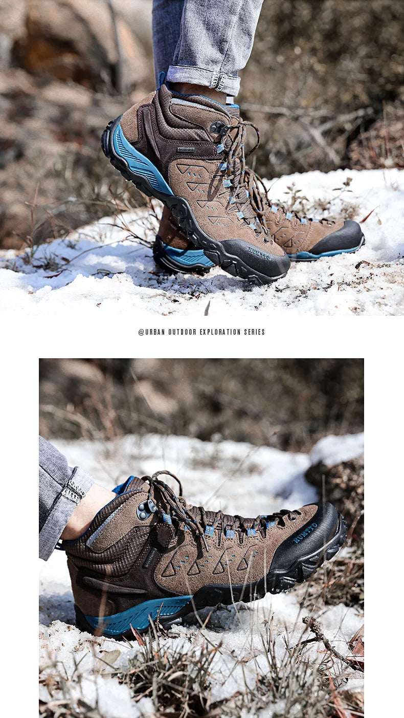 HUMTTO men’s winter hiking and climbing shoes