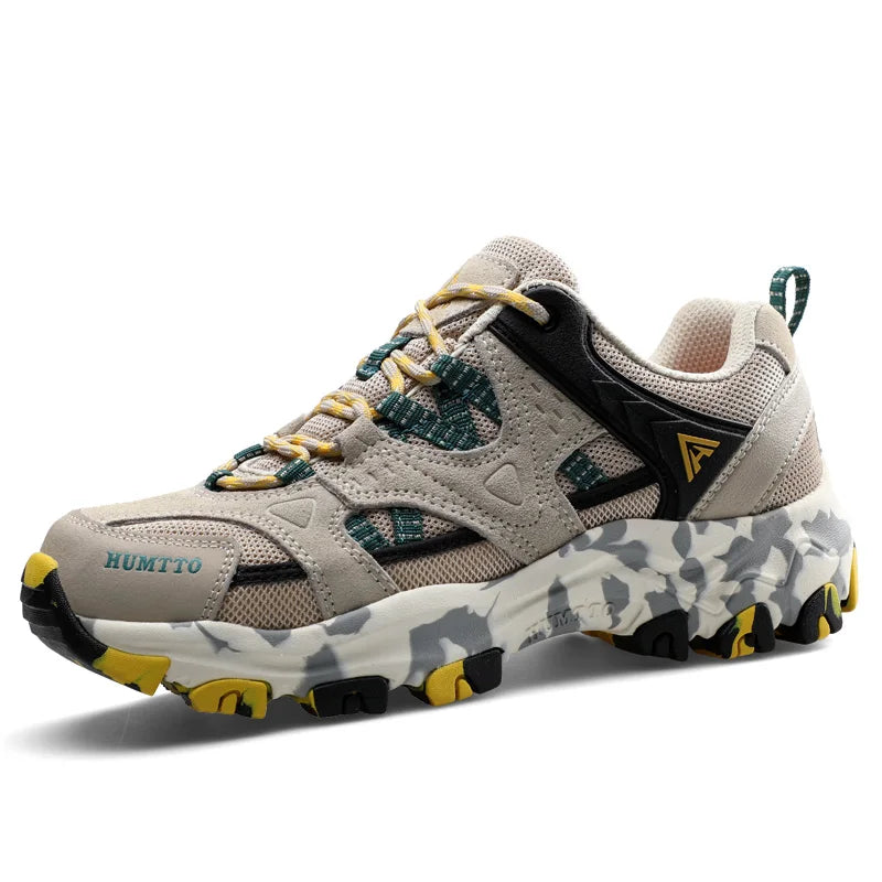Unisex Outdoor Sneakers Wear-resistant Hiking Shoes For Men Women Non-Slip Tactical Climbing Shoes Breathable Trekking Sneakers