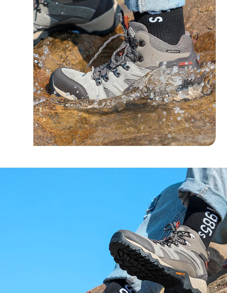 HUMTTO men’s winter hiking and climbing shoes