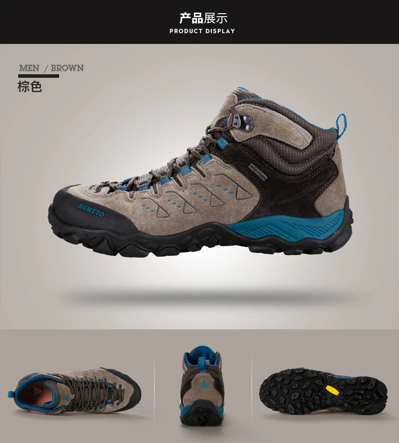 HUMTTO men’s winter hiking and climbing shoes