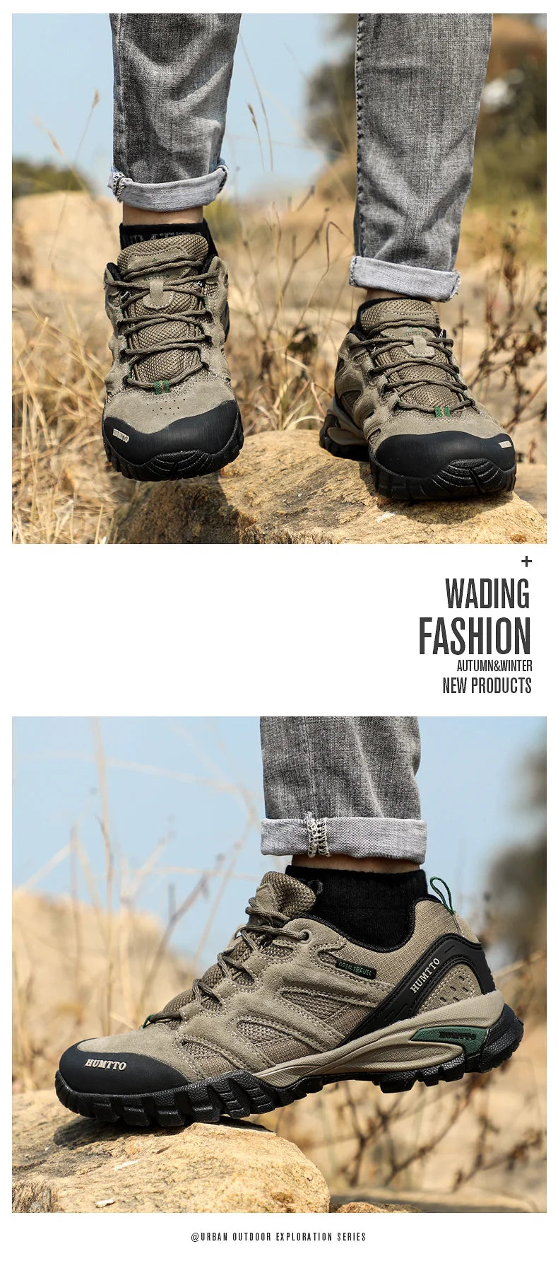 HUMTTO men’s winter hiking and climbing shoes