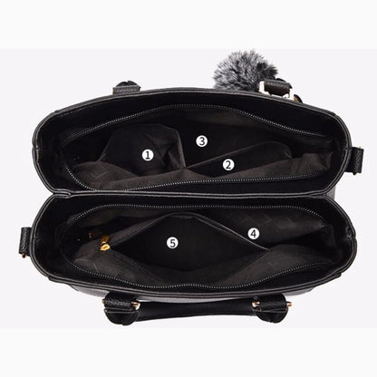 Fashion Leather Handbag – Ladies’ Crossbody & Shoulder Bag