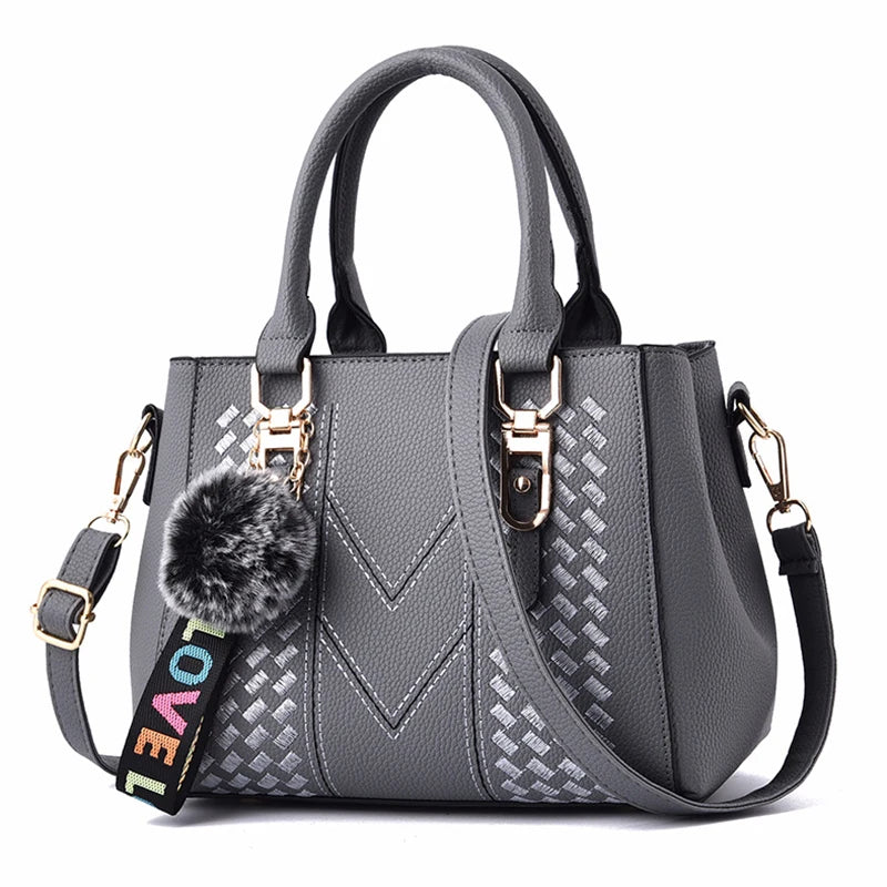 Fashion Leather Handbag – Ladies’ Crossbody & Shoulder Bag