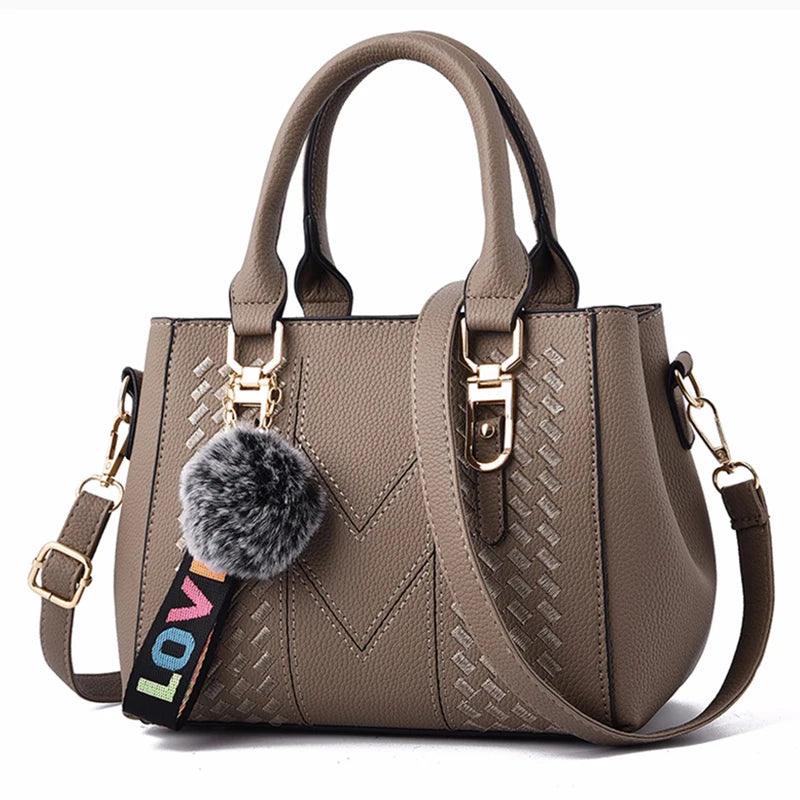 Fashion Leather Handbag – Ladies’ Crossbody & Shoulder Bag
