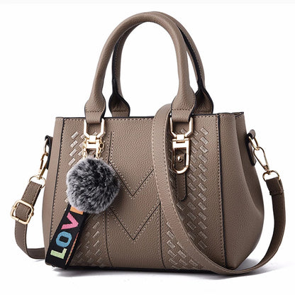Fashion Leather Handbag – Ladies’ Crossbody & Shoulder Bag