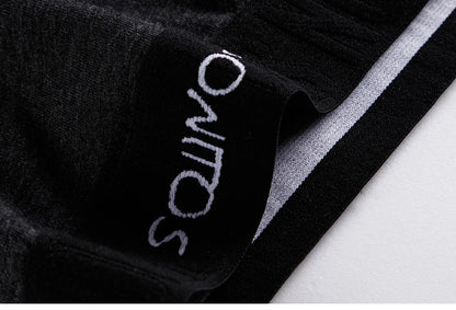 Men’s long cotton boxer shorts, high-quality comfort