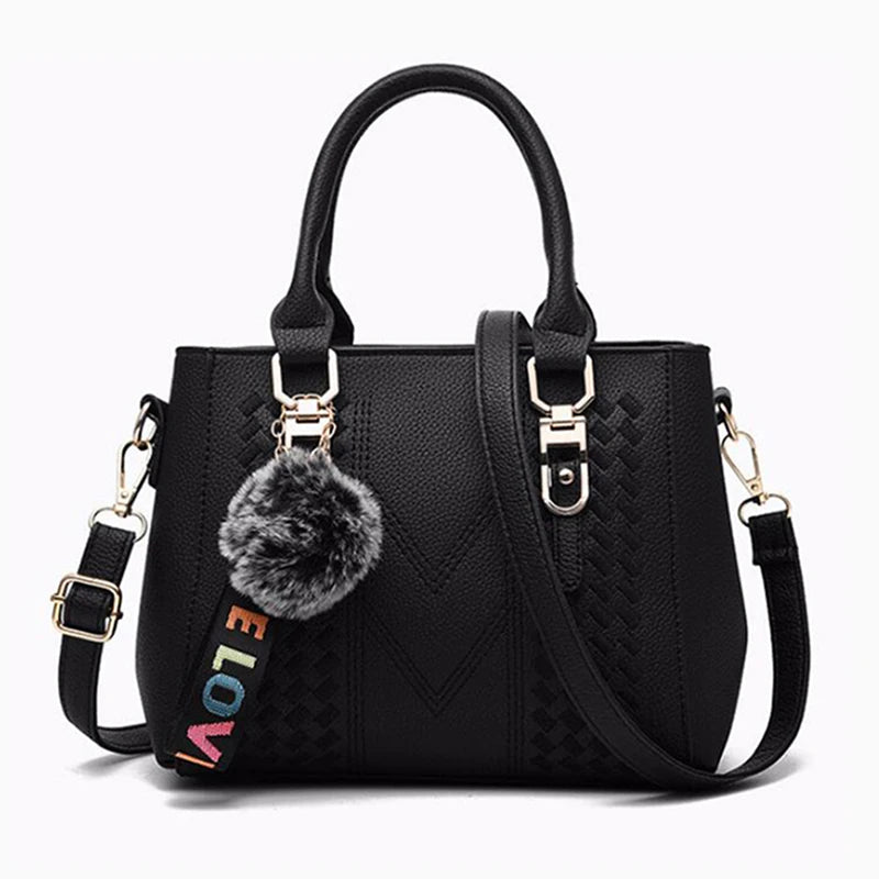 Fashion Leather Handbag – Ladies’ Crossbody & Shoulder Bag