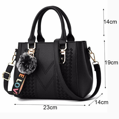 Fashion Leather Handbag – Ladies’ Crossbody & Shoulder Bag