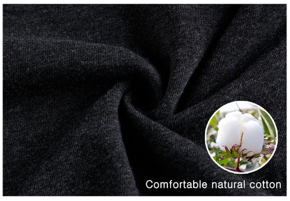 Men’s long cotton boxer shorts, high-quality comfort