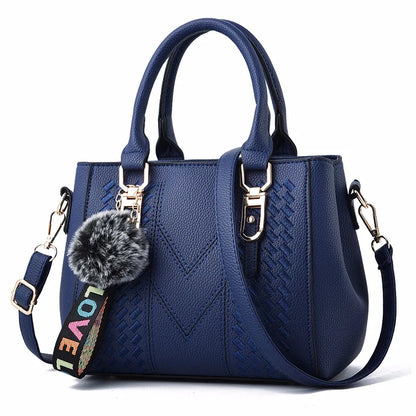 Fashion Leather Handbag – Ladies’ Crossbody & Shoulder Bag