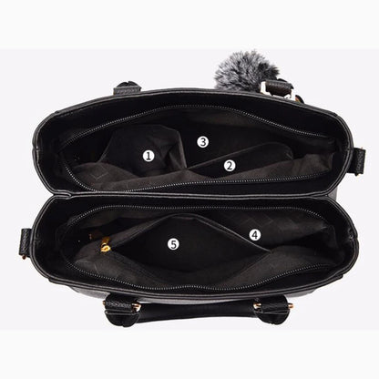 Fashion Leather Handbag – Ladies’ Crossbody & Shoulder Bag