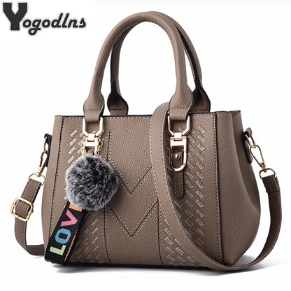 Fashion Leather Handbag – Ladies’ Crossbody & Shoulder Bag