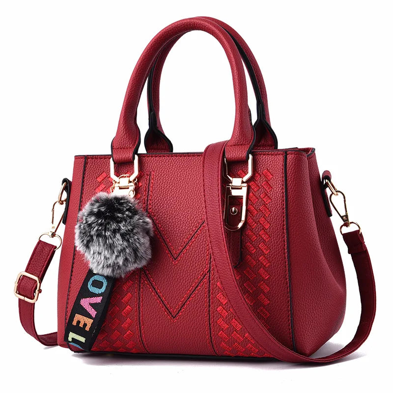 Fashion Leather Handbag – Ladies’ Crossbody & Shoulder Bag