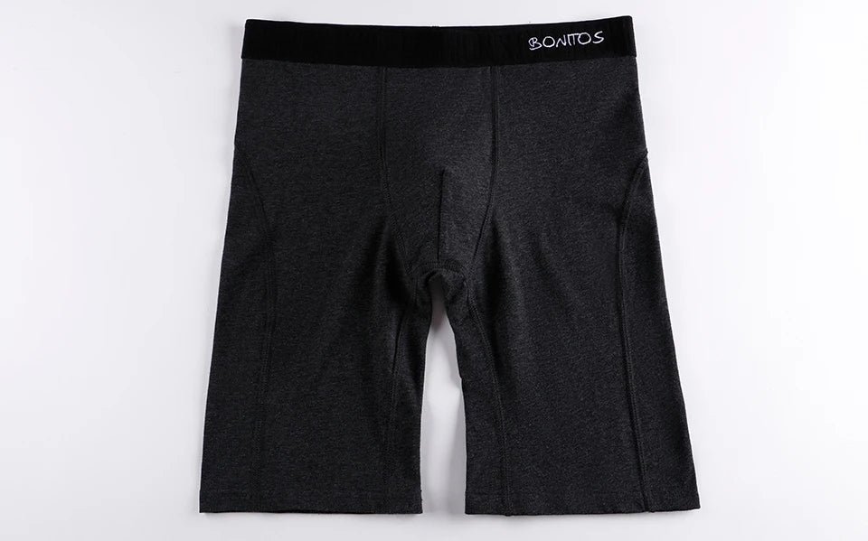 Men’s long cotton boxer shorts, high-quality comfort