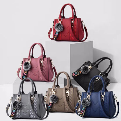 Fashion Leather Handbag – Ladies’ Crossbody & Shoulder Bag