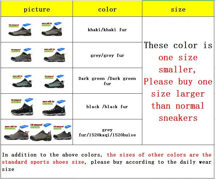 HUMTTO men’s winter hiking and climbing shoes