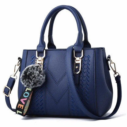 Fashion Leather Handbag – Ladies’ Crossbody & Shoulder Bag