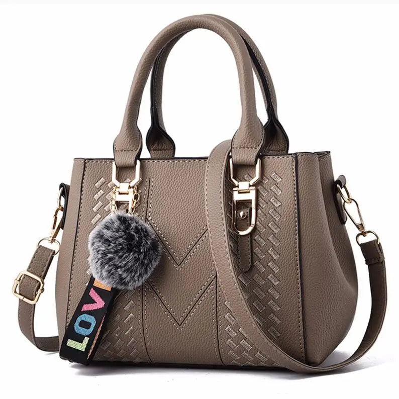 Fashion Leather Handbag – Ladies’ Crossbody & Shoulder Bag