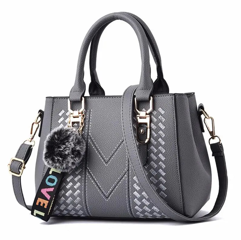Fashion Leather Handbag – Ladies’ Crossbody & Shoulder Bag