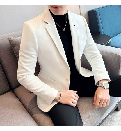 Elegant luxury suit coat for business or wedding