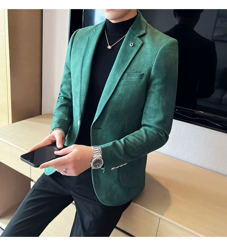 Elegant luxury suit coat for business or wedding