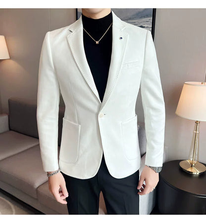 Elegant luxury suit coat for business or wedding