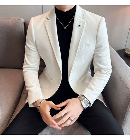 Elegant luxury suit coat for business or wedding