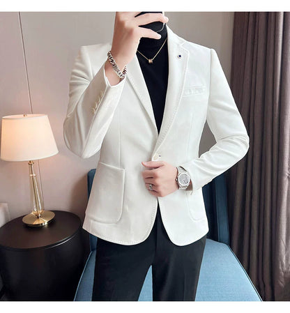 Elegant luxury suit coat for business or wedding