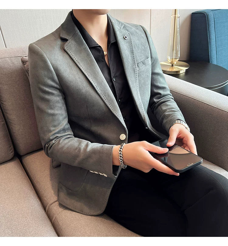 Elegant luxury suit coat for business or wedding