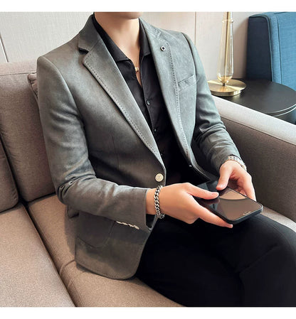 Elegant luxury suit coat for business or wedding