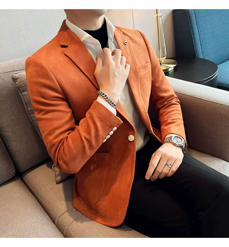 Elegant luxury suit coat for business or wedding