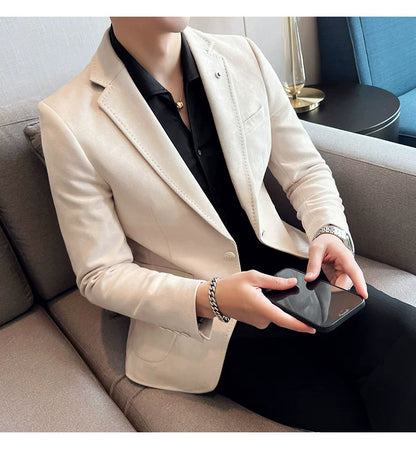 Elegant luxury suit coat for business or wedding