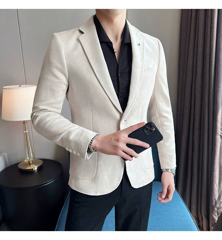 Elegant luxury suit coat for business or wedding