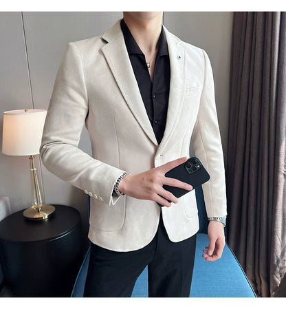 Elegant luxury suit coat for business or wedding