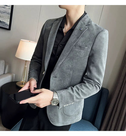Elegant luxury suit coat for business or wedding