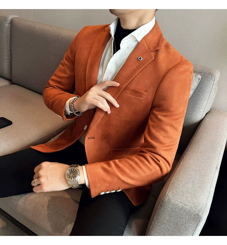 Elegant luxury suit coat for business or wedding