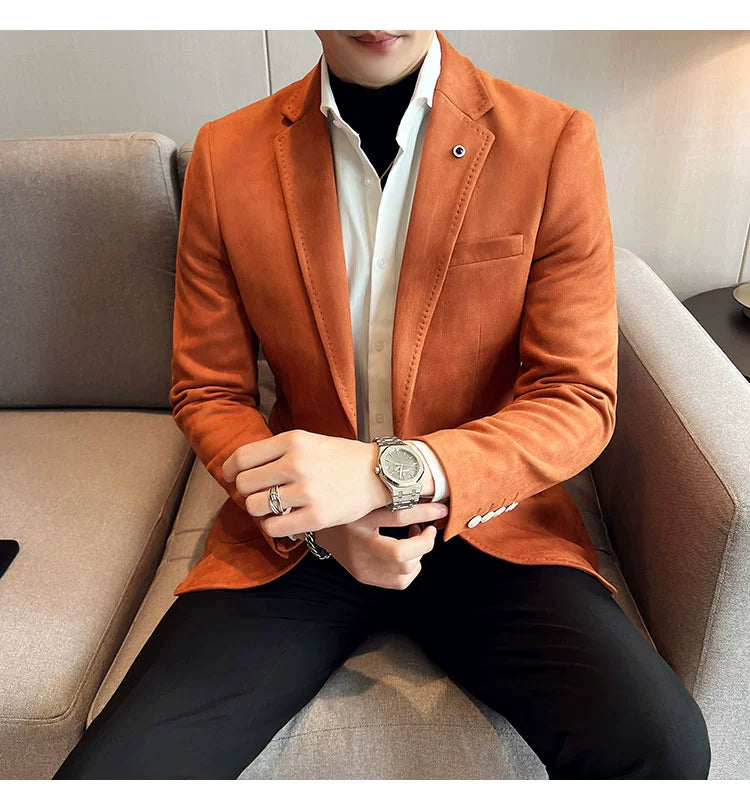 Elegant luxury suit coat for business or wedding