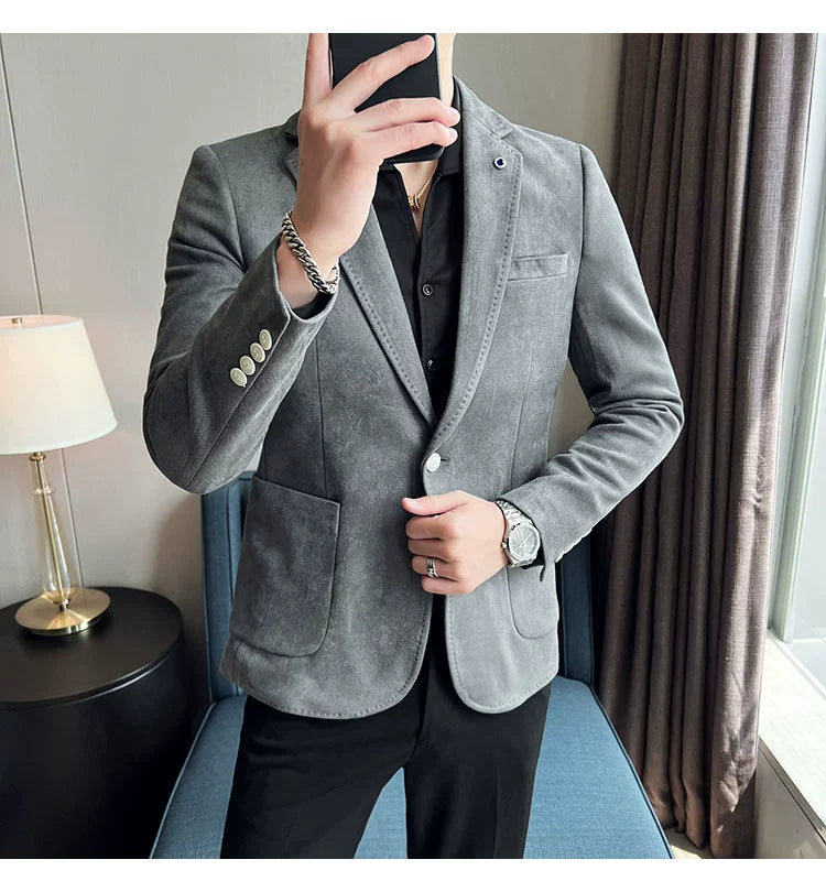 Elegant luxury suit coat for business or wedding